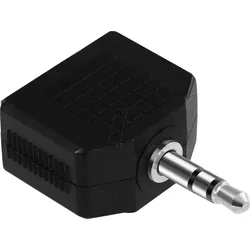 HDS LP-AA005-V2 - 3,5 mm Stereo Klinken Stecker auf 2x Buchse