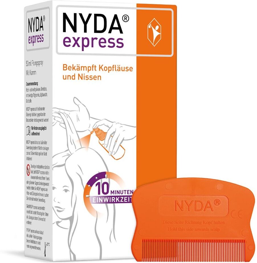 NYDA express gegen Läuse & Nissen