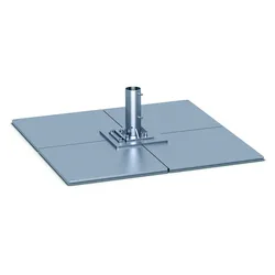 May Albatros Standplatte AZ247 mit Klappscharnier 526 kg