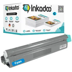 Inkadoo, Toner, Toner kompatibel zu Lexmark C925H2CG Toner, cyan Cyan (C)