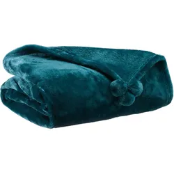 Vivaraise, Decke, Tender Pompons (170 x 130 cm)