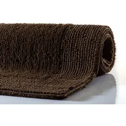 RHOMTUFT Badteppich PRESTIGE/EXQUISIT mocca 70 x 130 cm