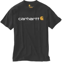 Carhartt Core Logo T-Shirt dicke Qualität schwarz L