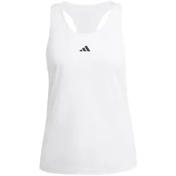 adidas Essentials Minimal Branding Racerback Trainings-Tanktop Damen IS4034 - white M