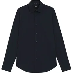 Regular-Fit Hemd mit Bügelleichtem Finish Blau 39