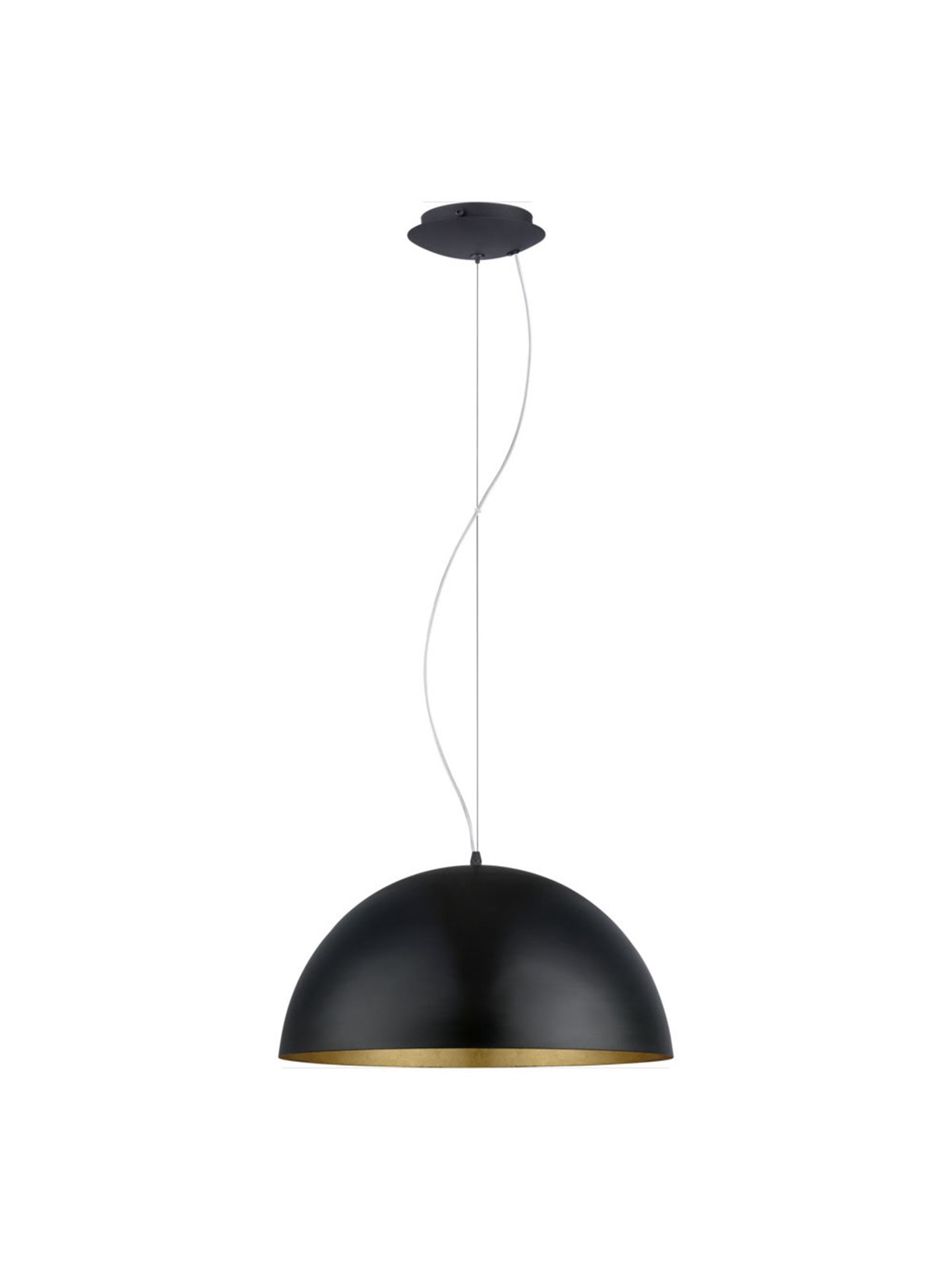 EGLO GAETANO 1 ANHÄNGER Ø530 SCHWARZ/GOLD