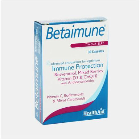 HEALTH AID BETAIMUNE 30 CAPSULAS