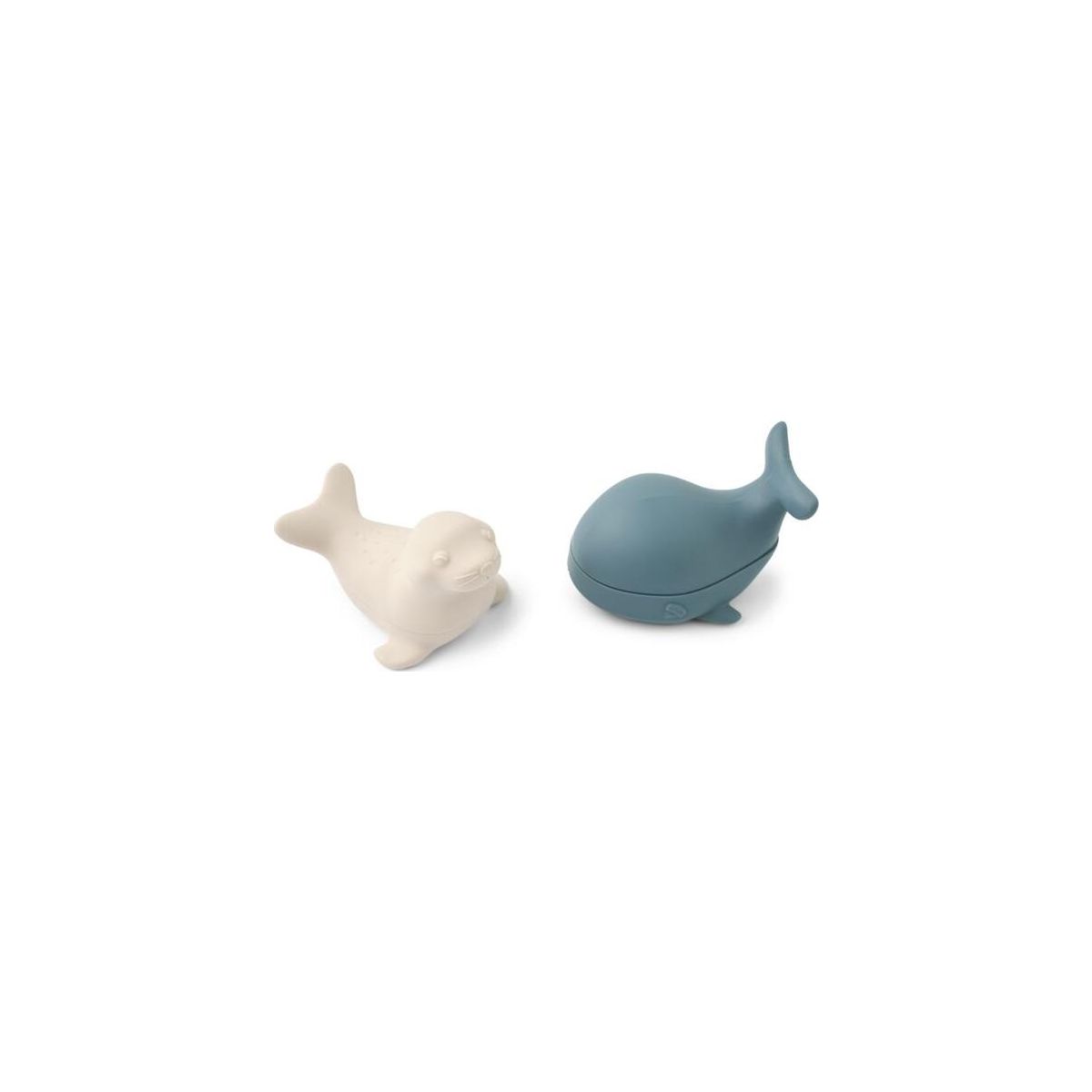 Liewood Duncan Arctic Silicone Bath Toys whale blue / sandy (1211) ONE SIZE LW20422-1211-ONE SIZE-CU