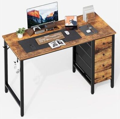 No Computer Desk with Drawers