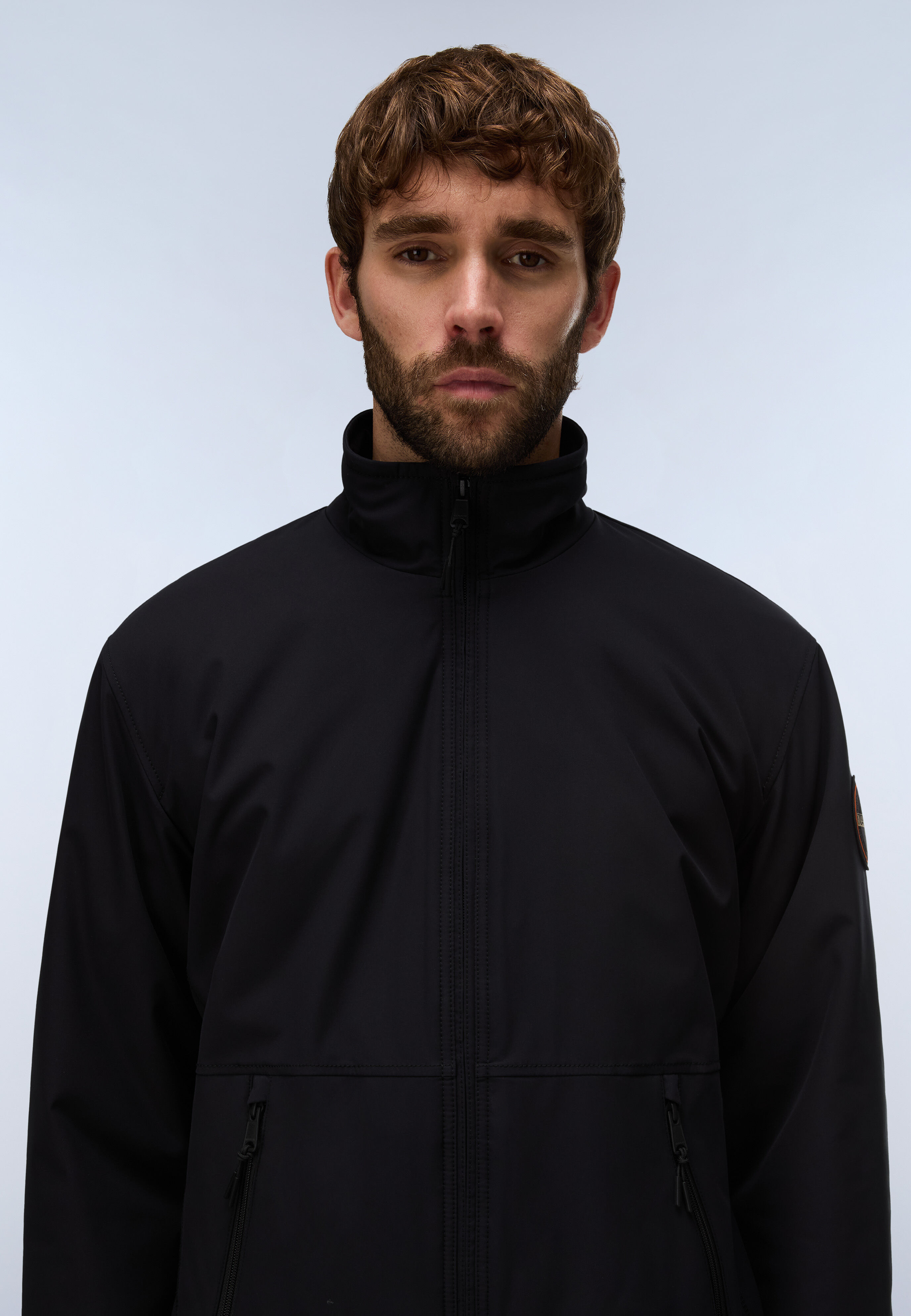Winterjacke NAPAPIJRI "A-TUNDRA FZ STAND BLACK BEAUTY", Herren, Gr. 3XL, schwarz (schwarz beauty), Obermaterial: 100% Polyamid, Jacken Winterjacke, aus Polyamid, gerader Charakter schwarz beauty 3XL