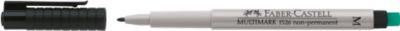 Marker Faber-Castell Multimark, inkl. Spezialradierer, schwarz, M, non-permanent