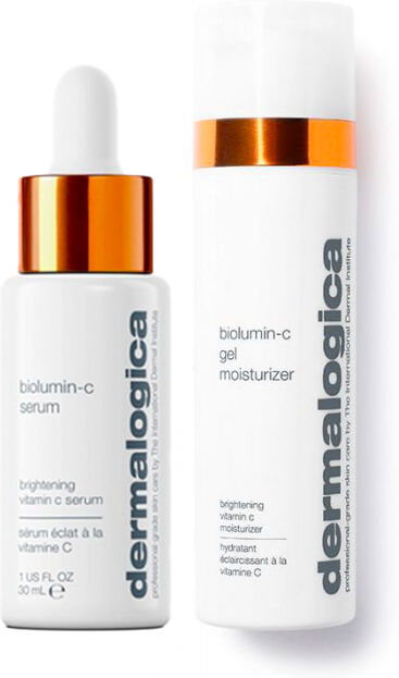 Dermalogica Biolumin C Serum 30ml, Biolumin C Gel Moisturiser Duo