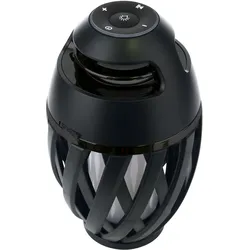 Näve LED Tischleuchte "MUNA" H: 16,5cm inkl. BT-Speaker
