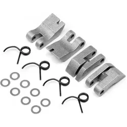 HPI Aluminium Quadra Kupplungsbacken / Federn Set Savage XL Octane