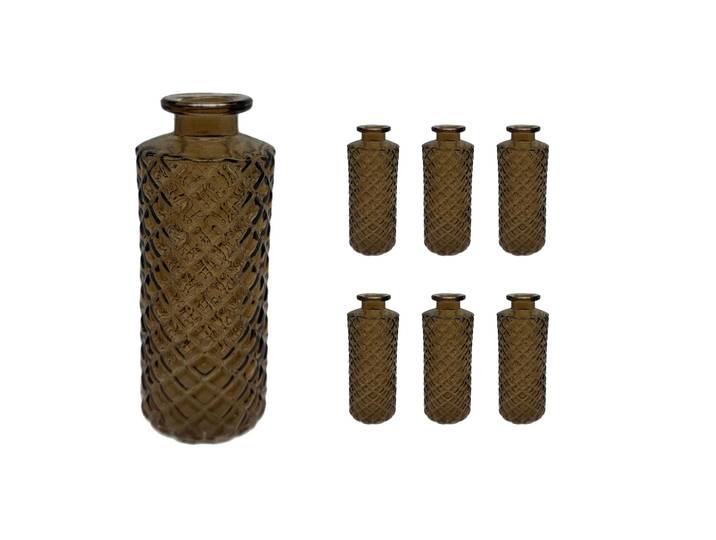 Deko Vasen 6er-Set Braun