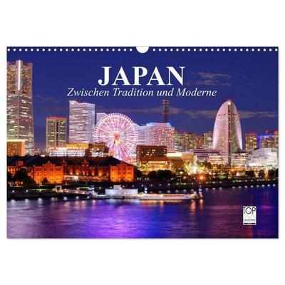 Japan. Zwischen Tradition und Moderne (Wandkalender 2027 DIN A3 quer), CALVENDO Monatskalender