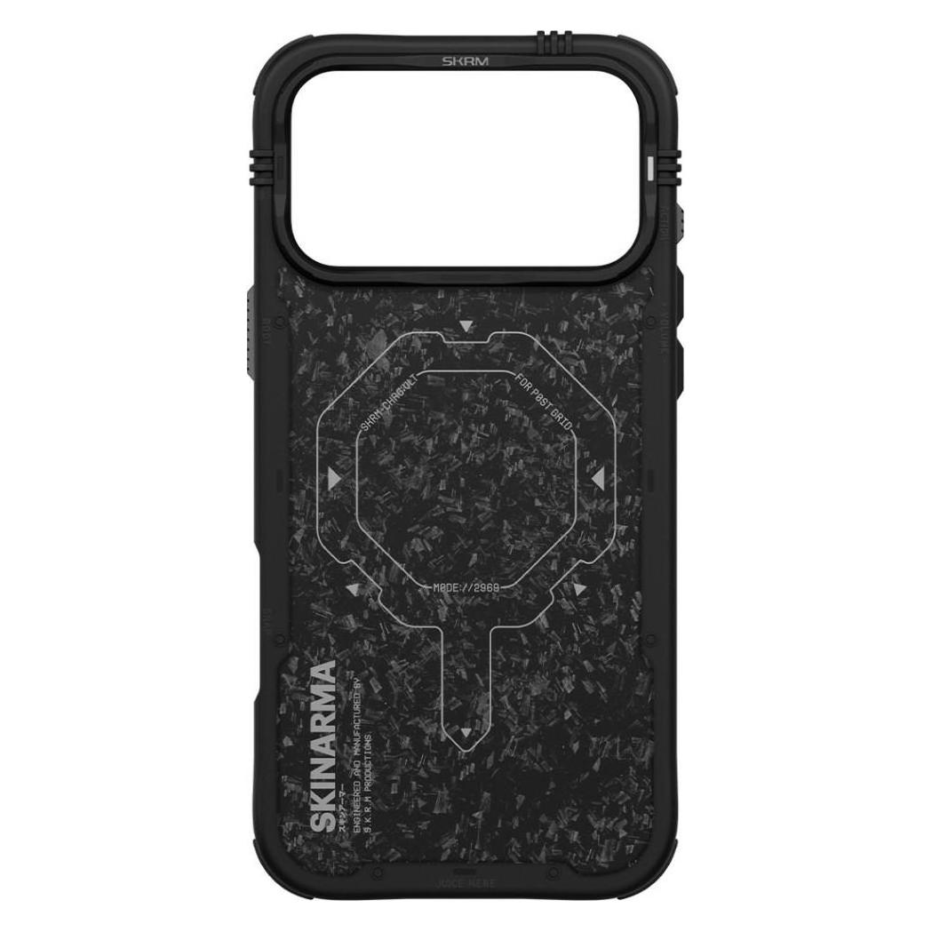 Etuui Case Skinarma Vektor MagSafe for iPhone 17 Pro onyx (Apple iPhone 17 Pro) (SK-IP17PRO-VTOR-ONYX)