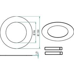 Brumberg Brumberg Leuchten 81014020 Reduzierring Chrom