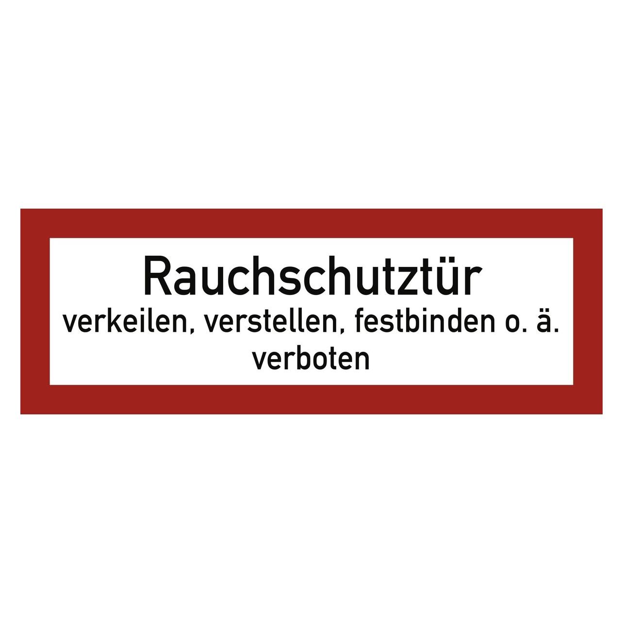 Moedel Schild Rauchschutztür Folie (2244342)