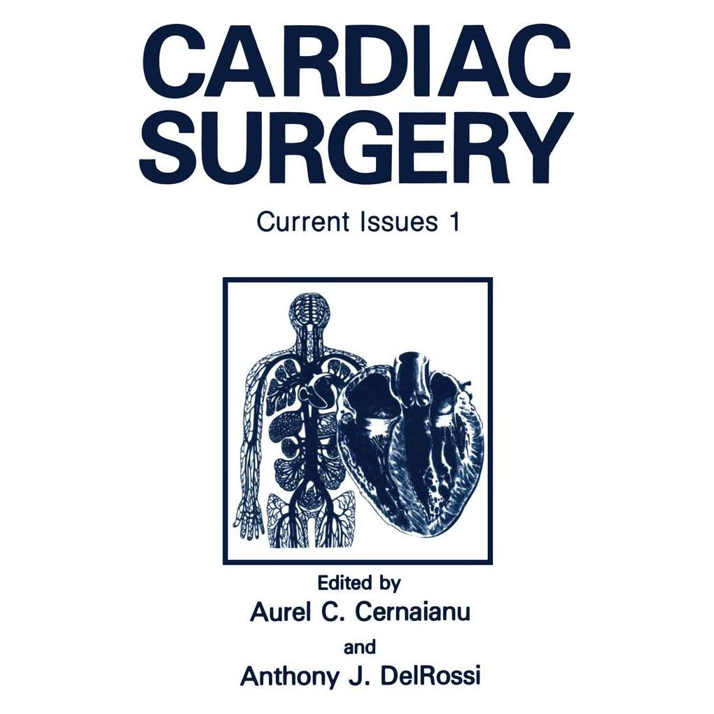 Springer Cardiac Surgery (Englisch, Hardcover, Anthony J. DelRossi, Aurel C. Cernaianu) (9780306443190)