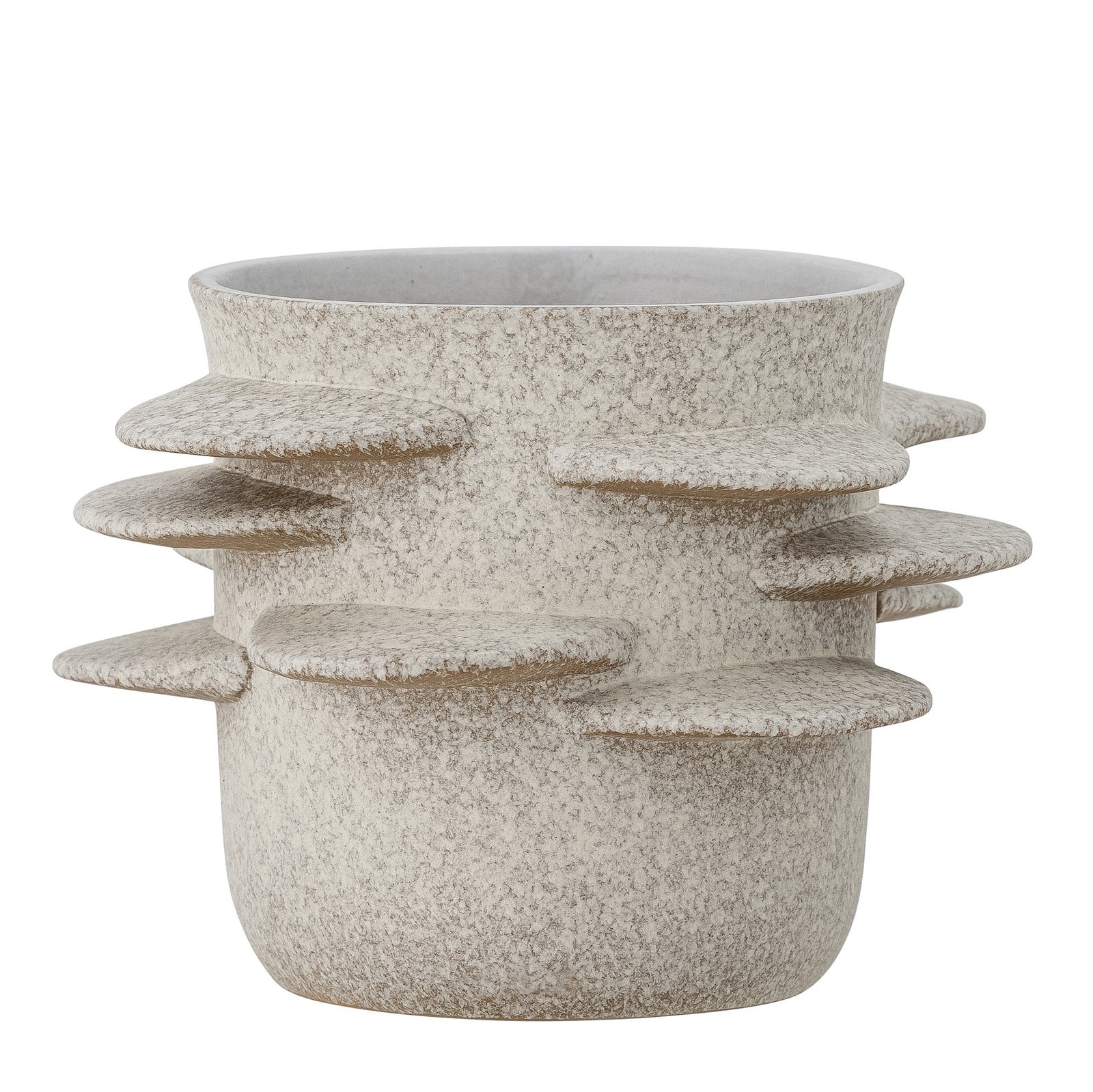 home24 Bloempot beige Ø 21 cm