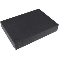 HMF 1451-80 Rasterschaumstoff, Würfelschaum, 440 x 315 mm, Koffereinlage, Tabletop, Höhe: 80 mm