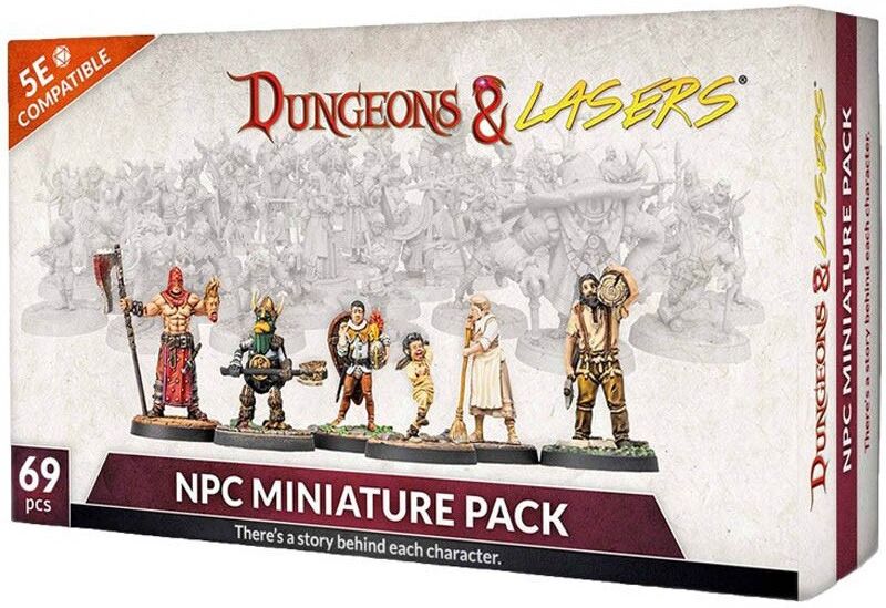Archon Studio Dungeons & Lasers - NPC Miniature Pack