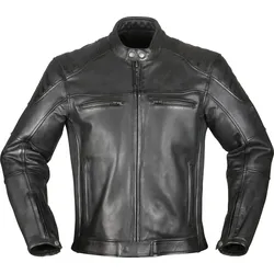 Modeka Vincent, Lederjacke - Schwarz - 4XL