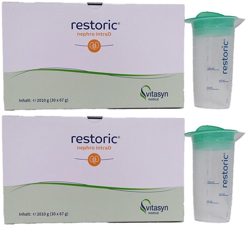 No Brand Restoric nephro intraD Mischkarton Pulver 2x 2x30x67 g