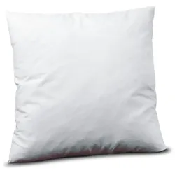 Füllkissen Feder 40 x cm Baumwolle Weiß