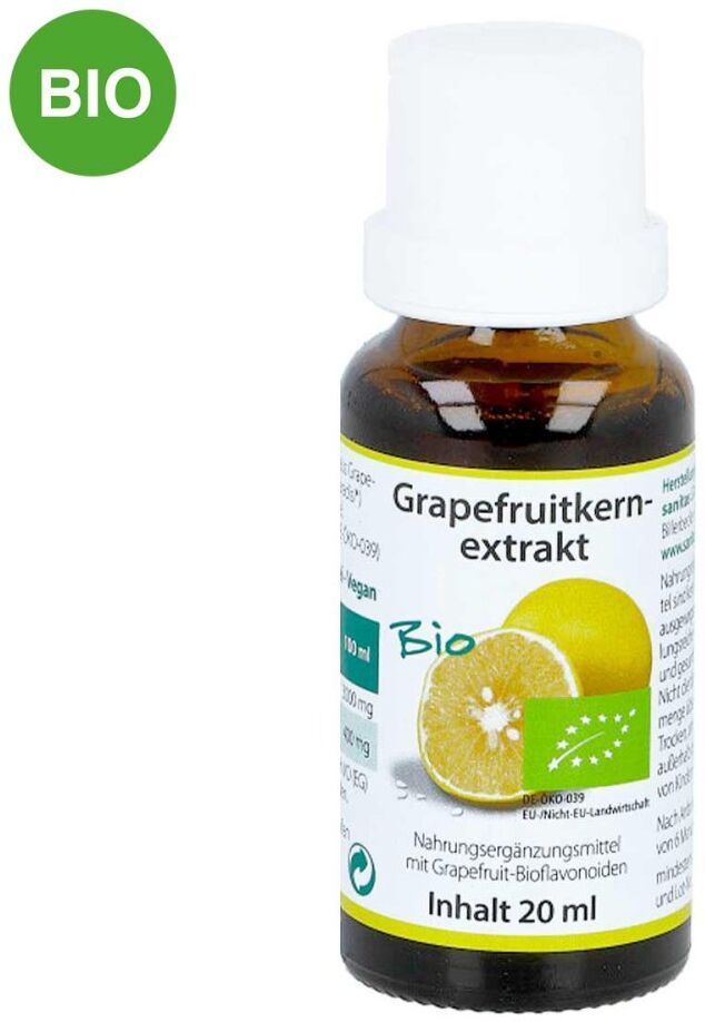 Grapefruit Kern Extrakt Bio Lösung 20ml