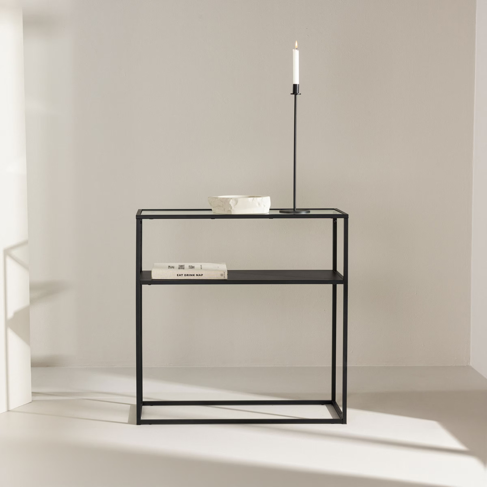 Nohr Sidetable Khadijah Zwart 80 cm