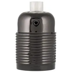 Bailey-Armatur Metallschraube E27 schwarz