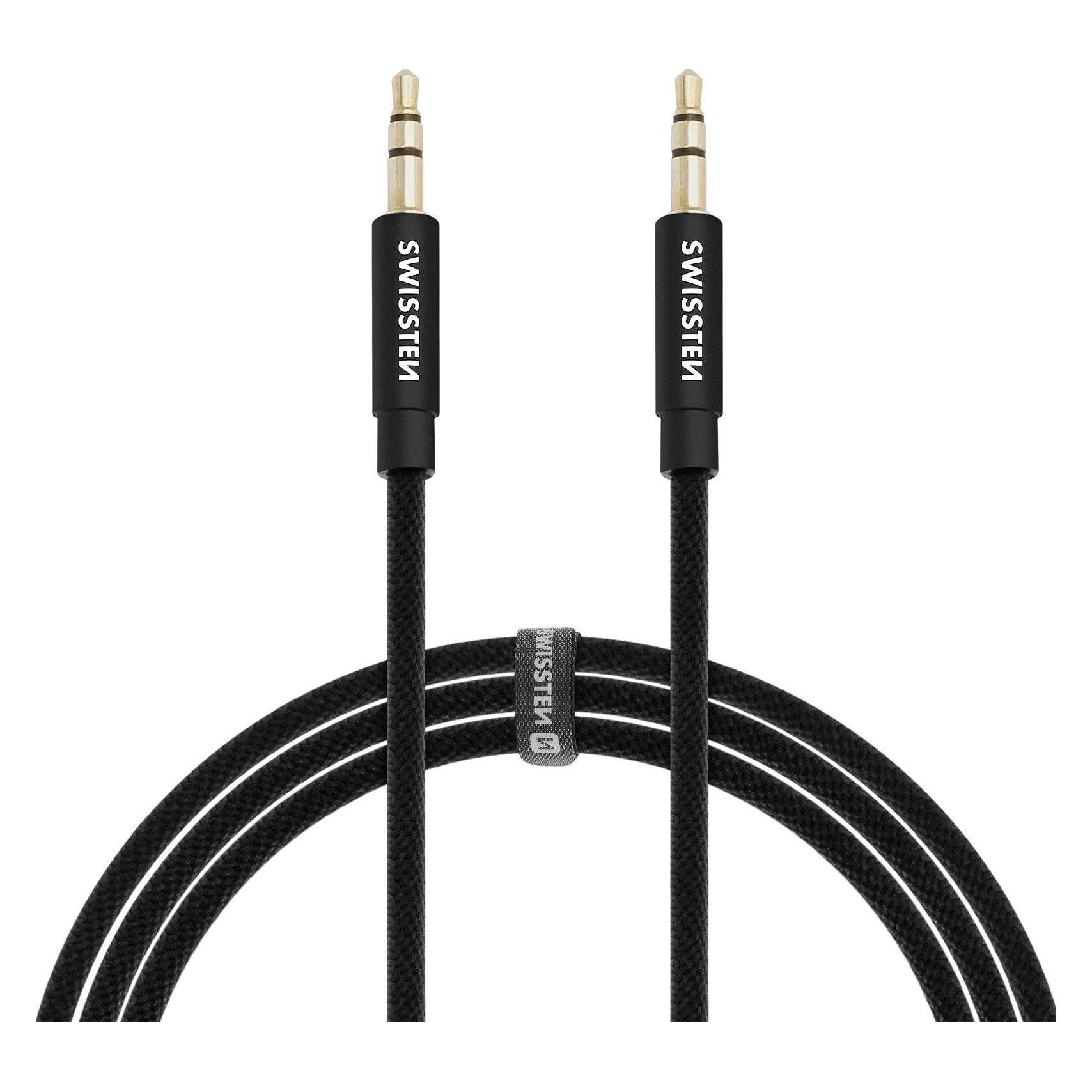 Swissten 3.5mm Aux Audiokabel (1.50 m) (73501101)