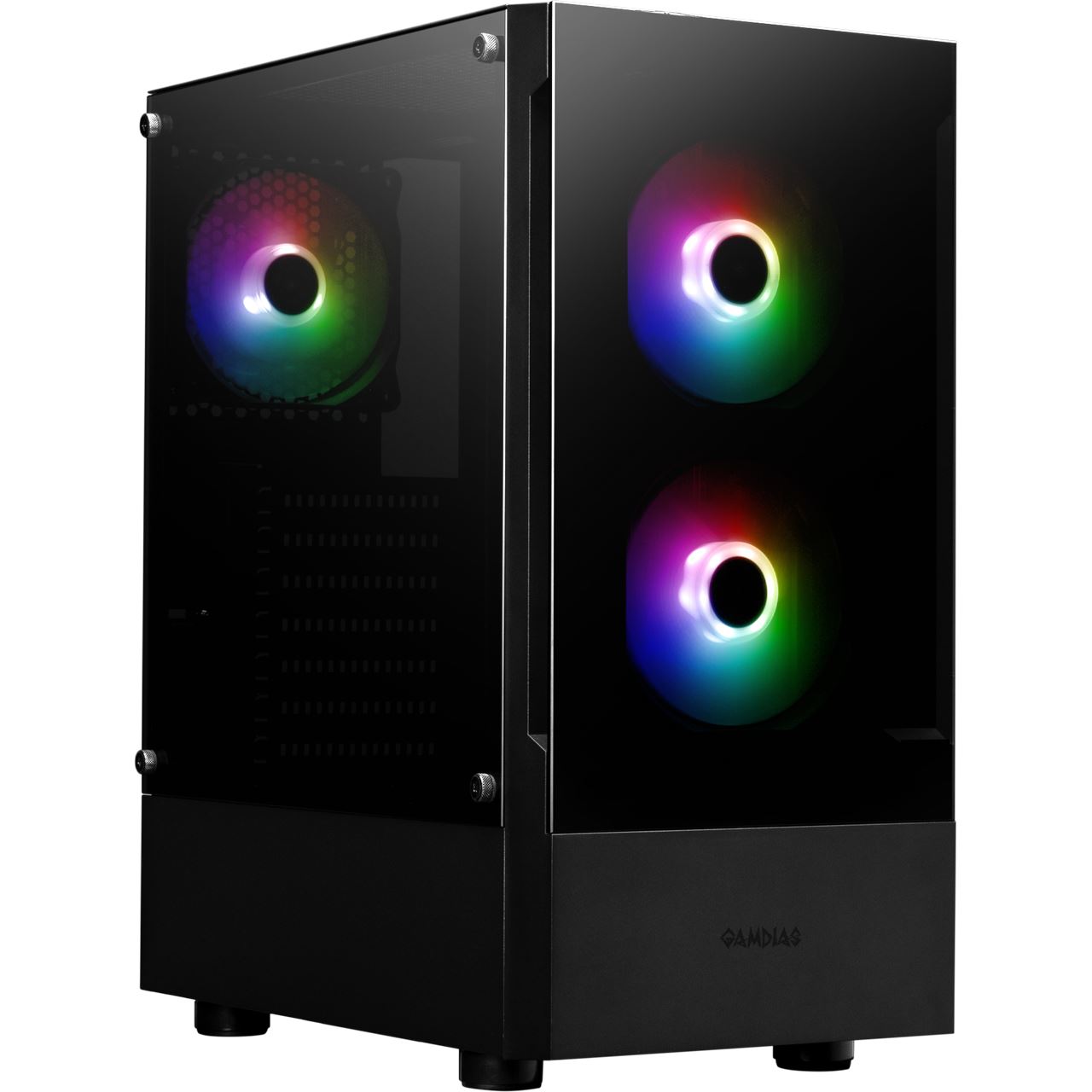 Gamdias Talos E3 Midi Tower ohne Netzteil schwarz