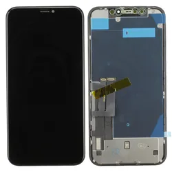 LCD-Displayeinheit (LG) inkl. Touchscreen, passend für iPhone XR, schwarz