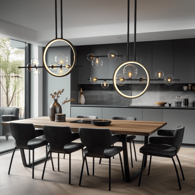 Hailey   Luxury Nordic Chandelier   7 Orbs / Warm White (3000k)   Living Room Lighting   Indoor Lighting   MOD LIGHTING