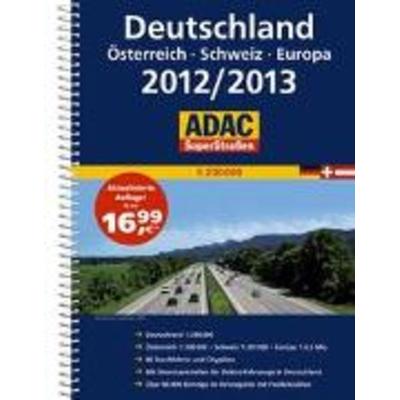 ADAC SuperStraßen Deutschland, Österreich, Schweiz, Europa 2012/2013, Taschenbuch von , ADAC Verlag, 978-3-8264-2215-7