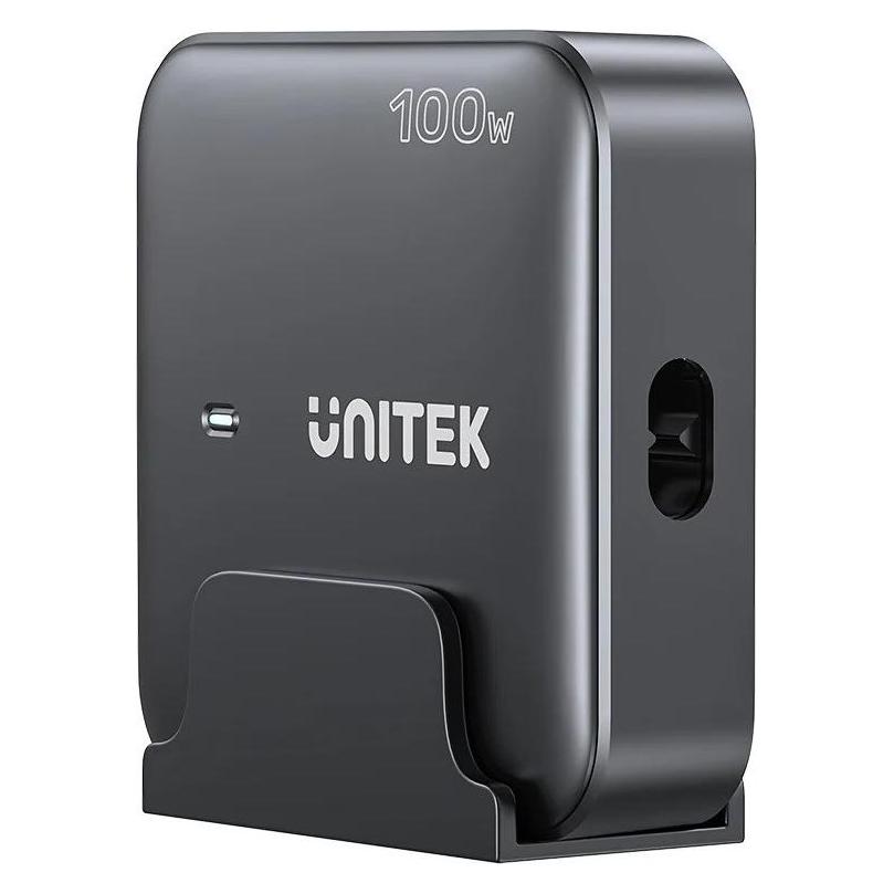 Unitek GaN-Netzladegerät - P1229ABK01-EU | 100W 2x USB-C 2x USB-A (100 W, 4 Ports) (P1229ABK01-EU)