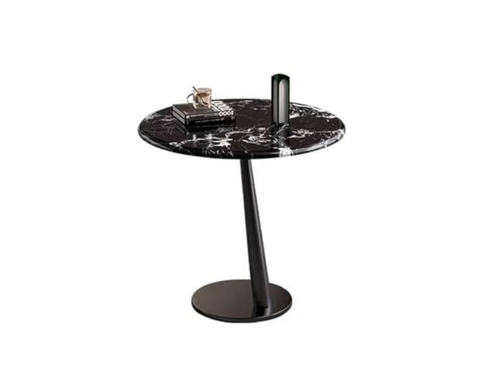 TEESONG Beistelltische Wohnzimmer Marmor Couchtisch für den Heimgebrauch, Kaffee, Minimalistischer Ecktisch Seitentisch Wohnzimmer Couchtisch