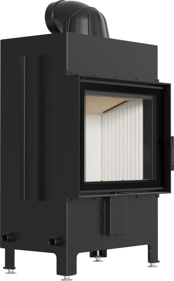 Kamineinsatz aus Stahl KRATKI LUCY 12 kW Ø 200