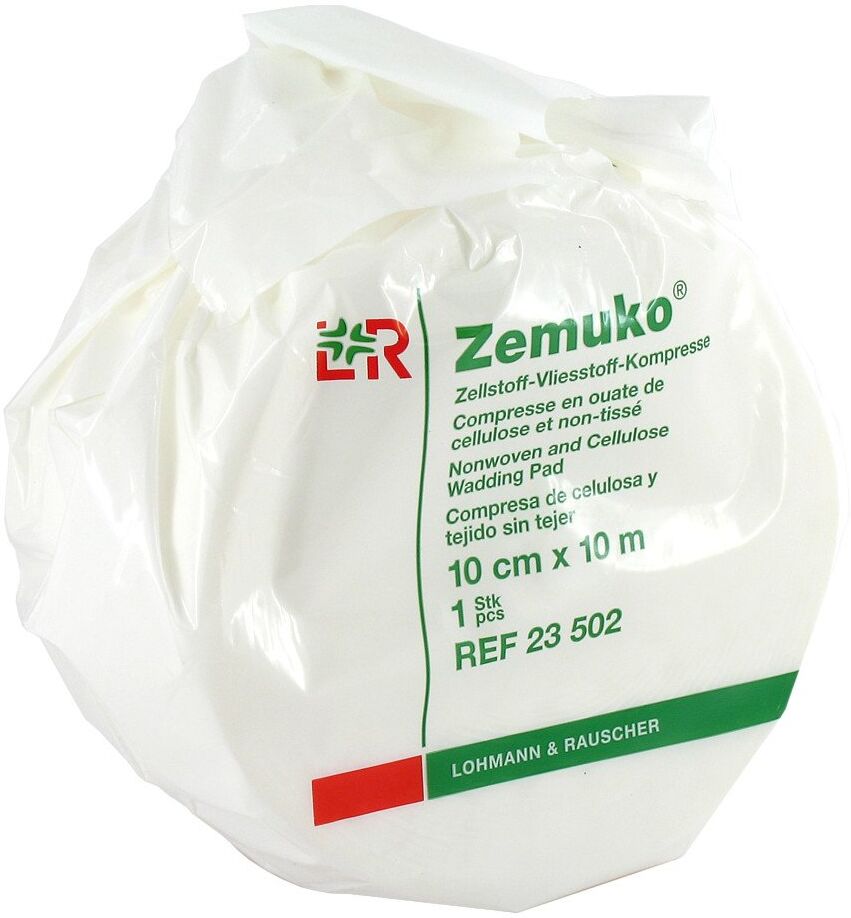 Zemuko Vliesstoff-kompr.gerollt 10 cmx10 m