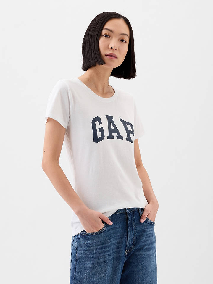 GAP Shirt in Weiß - XXL