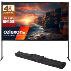 celexon basic line Faltrahmenleinwand 221 x 124 cm, 100`