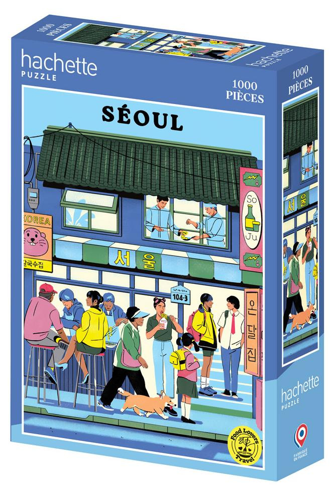 Hachette Puzzel 1000 stukjes Séoul