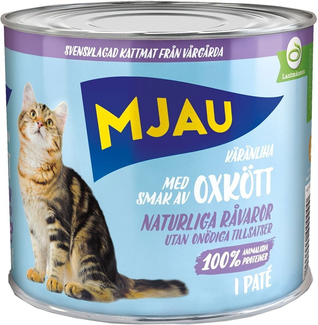 Mjau Paté Med Oxkött 635 G
