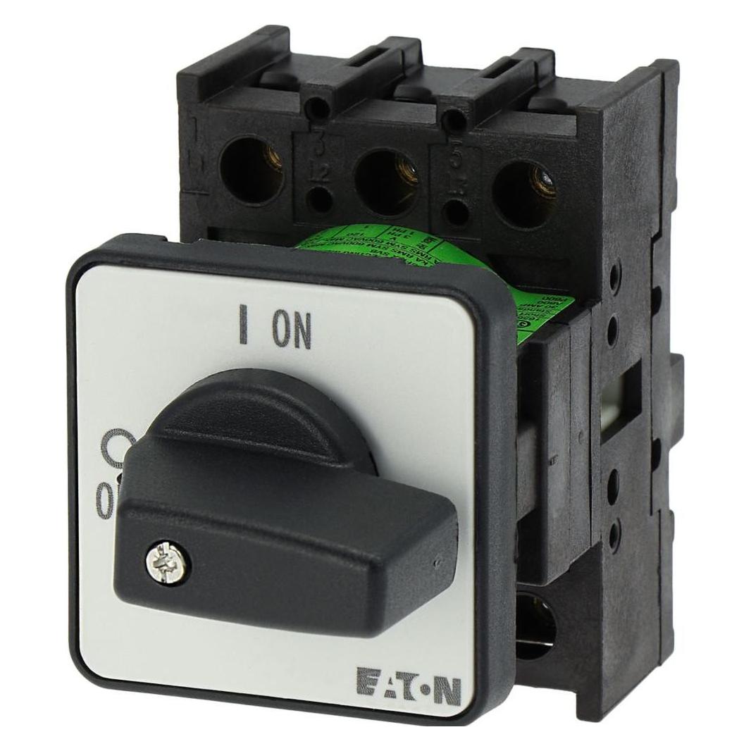 Eaton ON-OFF switch, 3-pole, 32 A, flush mount (P1-32/E)