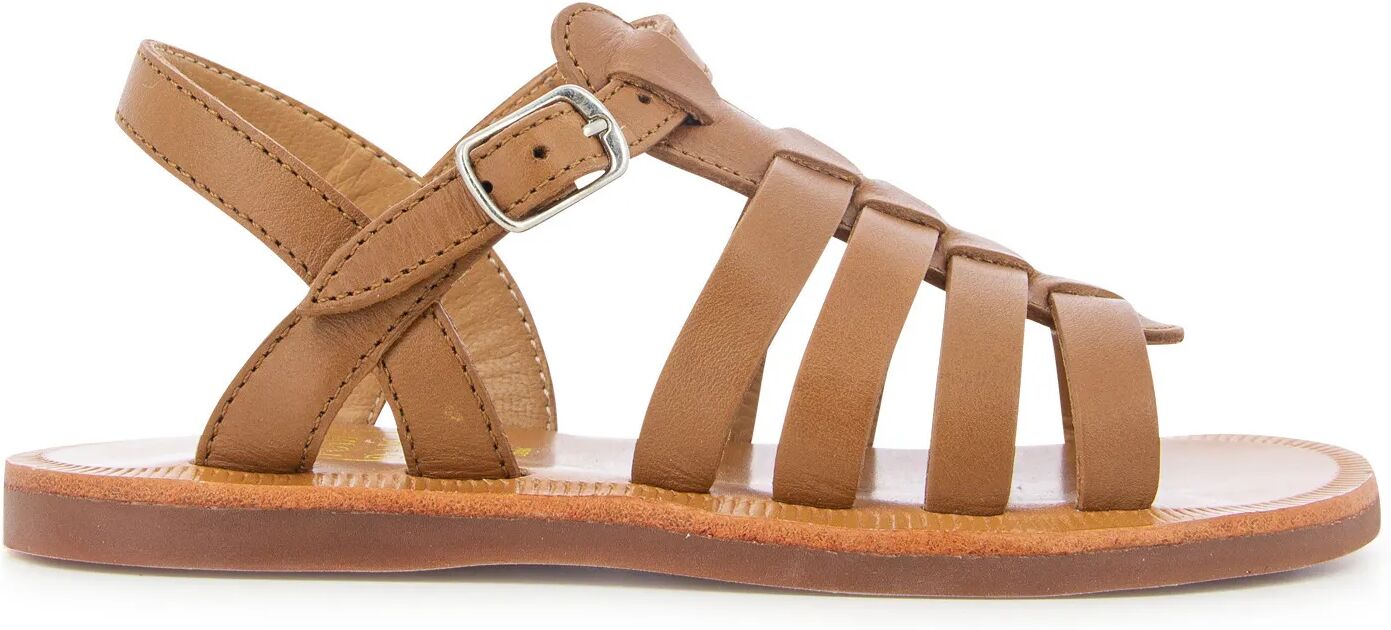Pom d'Api Sandales Plagette Strap Camel 24
