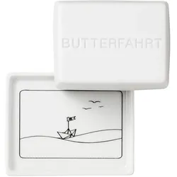 Butterdose klein Butterfahrt 11 x 9,5cm