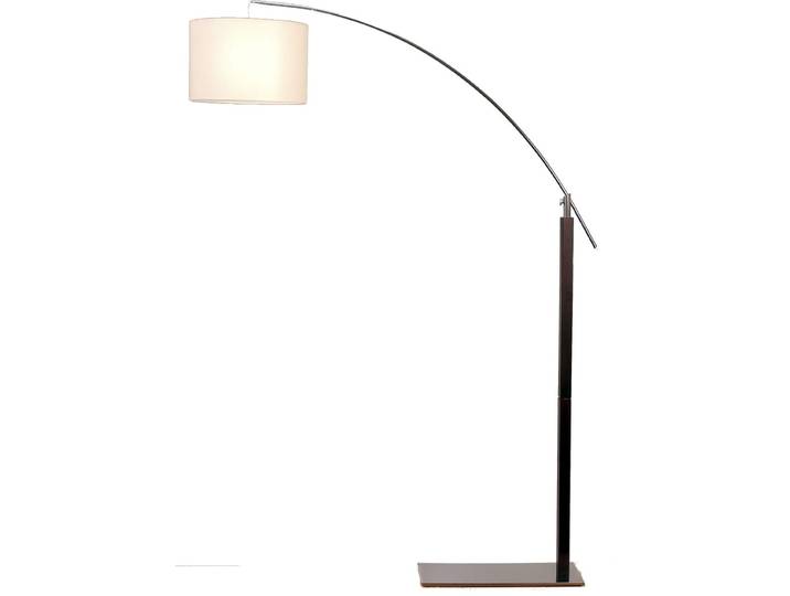 Lampadaire design en bois marron